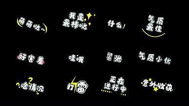 综艺花字十二条字幕视频的预览图